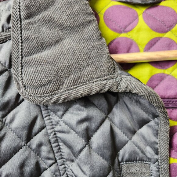 Boden Quilted Brown Jacket - Picture 7 of 9